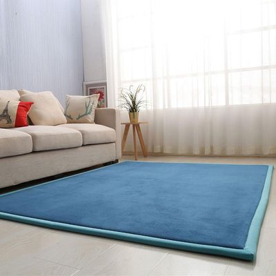 Single Tree Forest Soft, Non-Slip Premium Kids' Rug—Steel Blue, 180 × 200 cm