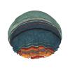 Rainbow Shower Cap for Women, Waterproof and Reusable view 1