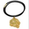 Art-Dog Afghan Hound I Necklace with Dog, 24K Gold-Plated view 1
