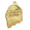 Art-Dog Afghan Hound I Necklace with Dog, 24K Gold-Plated view 3