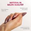DOONAILS Press-On Nails – Silent Night Mauve, Almond, Medium, 30-Piece Set view 2