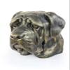 Art-Dog Big Head English Mastiff Dog Urn, Handcrafted Resin with Bronze Finish, 31 x 30 x 32 cm view 2