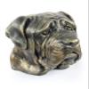 Art-Dog Big Head English Mastiff Dog Urn, Handcrafted Resin with Bronze Finish, 31 x 30 x 32 cm view 3