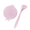 curfair Silicone Pet Food Can Lid with Spoon, Food-Grade, Reusable, Pink, 374 ml view 1