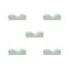 Leisurealeaneag 5-Piece Eyelash Pillow Neck Support, Comfortable for Eyelash Extensions and Makeup, Green view 1