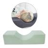 Leisurealeaneag 5-Piece Eyelash Pillow Neck Support, Comfortable for Eyelash Extensions and Makeup, Green view 4