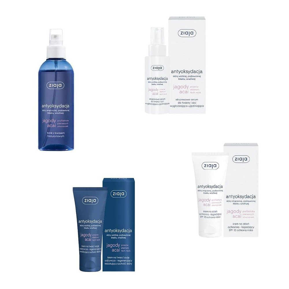 Ziaja Acai Face Care Set