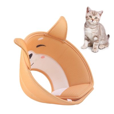 Elizabethan Collar for Cats, Cute Animal Pattern