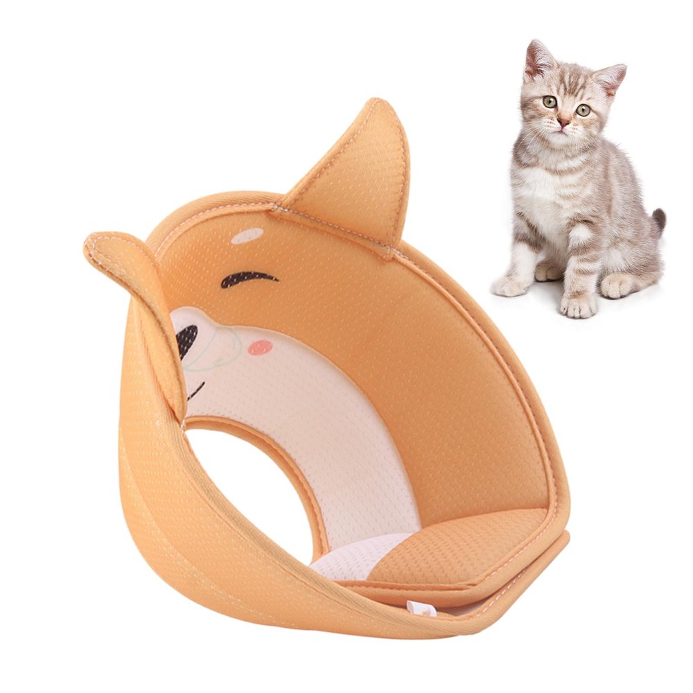 Elizabethan Collar for Cats, Cute Animal Pattern