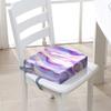 FANSU Children's Booster Seat Cushion, Marble Print, Purple, 40 x 40 x 10 cm view 1