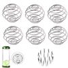 6-Piece Stainless Steel Protein Shaker Ball Set for Sports & Fitness view 1