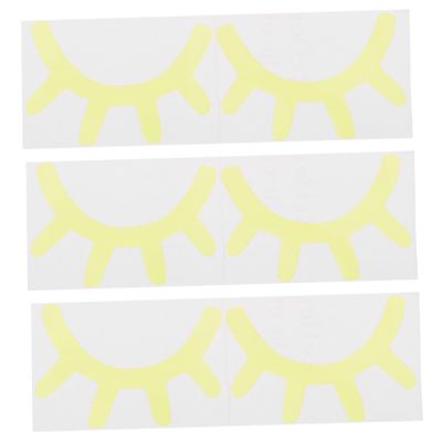 BESTonZON 3-Sheet Glow-in-the-Dark Eyebrow Wall Stickers, Creative Night Lights for Children's Rooms, Easy to Apply, Removable and Durable