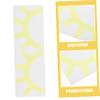 BESTonZON 3-Sheet Glow-in-the-Dark Eyebrow Wall Stickers, Creative Night Lights for Children's Rooms, Easy to Apply, Removable and Durable view 3