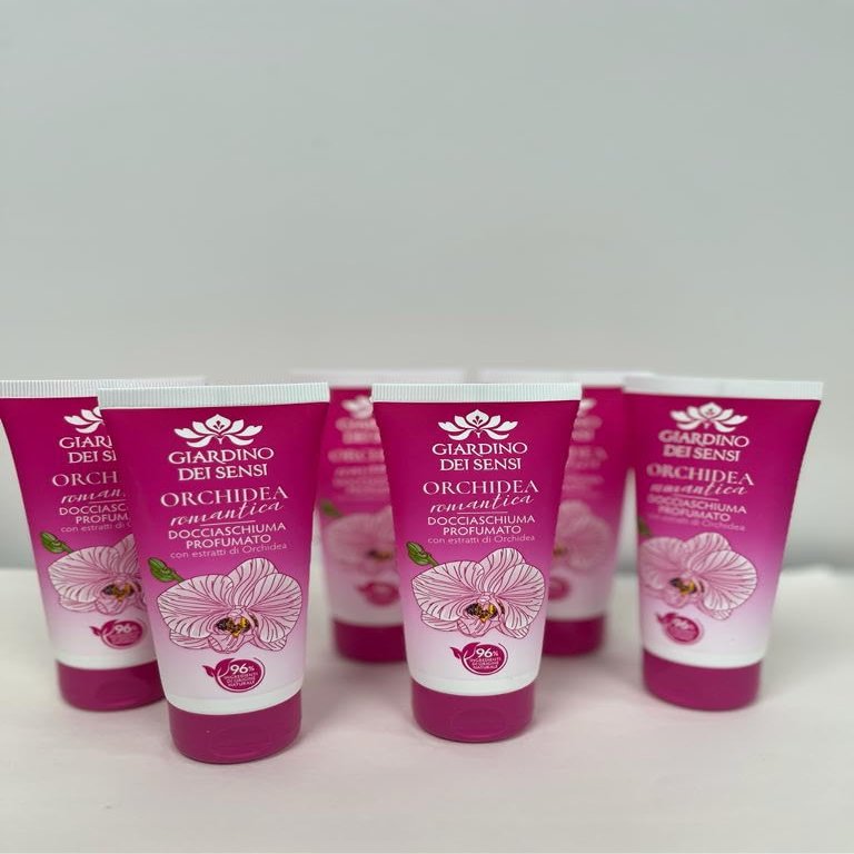 Shiuma Shower Foam, 100 ml, 6-Pack, Giardino dei Sensi
