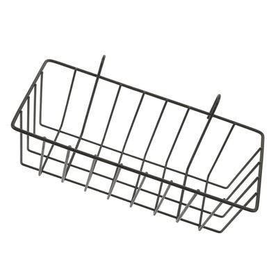 Hanging Rabbit Hay Feeder, Space-Saving, Iron, Black