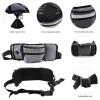 Fofetbfo Large Dog Treat Pouch with Magnetic Closure, Clicker and Waist Bag view 3