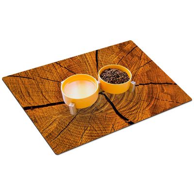 HUBDECO Dog and Cat Bowl Mat, Waterproof and Non-Slip Feeding Mat, Easy-Care, Odor-Resistant, 59 x 39 cm, Pattern 32