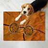 HUBDECO Dog and Cat Bowl Mat, Waterproof and Non-Slip Feeding Mat, Easy-Care, Odor-Resistant, 59 x 39 cm, Pattern 32 view 3