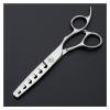 CrEev 5.75-Inch Texturizing Trimming Scissors, 6-Tooth Thinning Shears view 1
