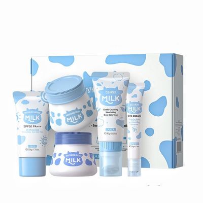 Milk Skincare Set, Travel-Size, with SPF 50+ Sunscreen