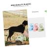 3-Piece Plastic Dog Waste Pickup Tool for Outdoor Use view 2
