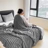 Thick Cozy Sherpa Fleece Blanket, Extra Warm, 150 x 200 cm, Color 37# view 4