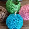 ELMAIN Hamster Toy, 2-Piece Rattan Hammock, Pink view 4