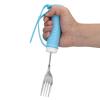 ANKROYU Flexible Rotating Feeding Fork, Stainless Steel Self-Feeding Utensil for People with Disabilities and Older Adults view 2