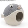 Calming PVC Pet Bed, Gray, 36 x 36 x 32 cm view 2