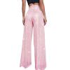 Duohropke Women's High-Waisted Sequin Flare Pants view 2