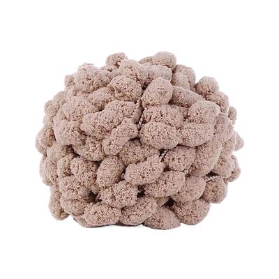 130 g Ball of Super-Soft Thick Fluffy Polyester Yarn for Blankets, DIY Arm Knitting (Color 19)