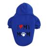 Dog Sweater I Love My MOM / I Love My DAD view 1