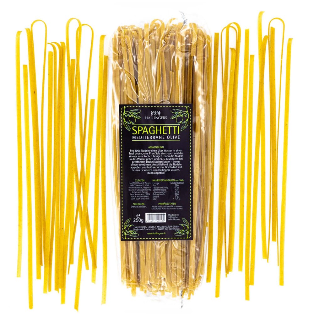 Hallingers Fine Pasta Gift “Spaghetti Olive”