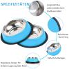 3-Pack Stainless Steel Cat Bowls with Non-Slip Base view 4