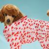 FRCOLOR Hooded Dog Raincoat, Lightweight Adjustable Waterproof Pet Poncho view 2