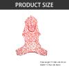 FRCOLOR Hooded Dog Raincoat, Lightweight Adjustable Waterproof Pet Poncho view 3