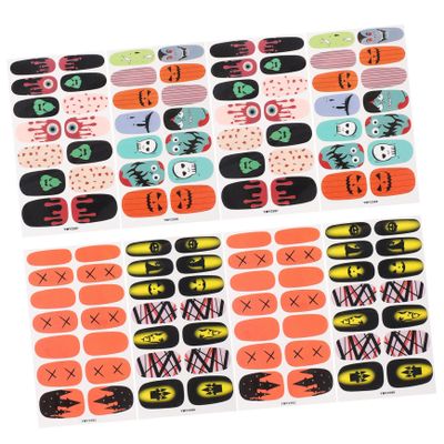 112 Self-Adhesive Halloween Nail Art Stickers