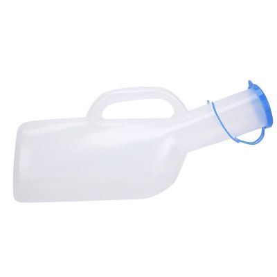 Cocoarm 1000 mL Plastic Urinal for Men, Portable Urine Bottle for Elderly Bedridden Patients