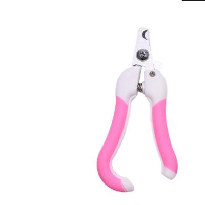 SOYDAN Pet Nail Clippers for Dogs and Cats, Stainless Steel, Pink, Twin