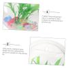 FRCOLOR Transparent Acrylic Wall-Mounted Vase view 2
