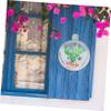 FRCOLOR Transparent Acrylic Wall-Mounted Vase view 4