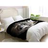 Cozy Blanket 230 x 270 cm Wolf Plush White Animal Fleece Sofa Couch Blanket, Flannel Throw, Large Warm Winter Home Blanket view 2