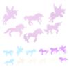 SOLUSTRE 2 Sets Glow-in-the-Dark Wall Stickers for Kids' and Baby Rooms, Plastic DIY Night-Light Wall Art view 1