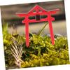 INOOMP 3-Piece Aquarium Torii Decoration Set view 3