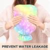 Soft Cover Hot Water Bottle with Glitter, Rainbow Colors, 1 Liter view 4