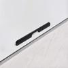 NUALLY Cabinet Handles for Kitchen Doors, Modern Furniture Handles, 1 Piece, Black, 192 mm view 1