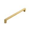 Cabinet Handles for Kitchen Doors, 1-Piece Solid Copper Handle, Gold, Various Sizes view 1