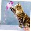 Halloween Plush Cat Teaser Wand, Lightweight Interactive Toy view 3