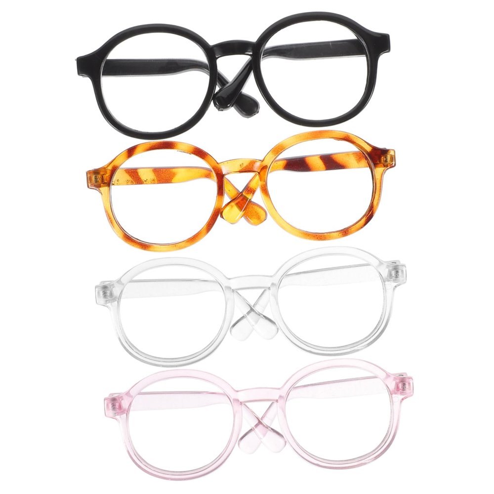 Housoutil 4-Pack Transparent Pet Sunglasses