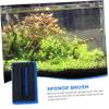 minkissy Sponge Brush Cleaning Supplies, Aquarium Algae Scrapers, PP Scrub Brush, Toilet, Tile, Glassware, Bath and Tub Cleaning Brushes view 2